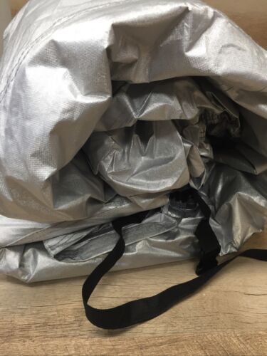 *AS-IS SEE NOTES* SEAZEN Car Cover 6 Layers, Waterproof Zip Car Cover up to 200" (6922752655543)